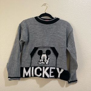 Vintage Disney • Mickey Mouse Knitted Sweater